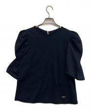 BLUE LABEL CRESTBRIDGE (ブルーレーベルクレストブリッジ) スリーブコンシャスカットソー ネイビー サイズ:38