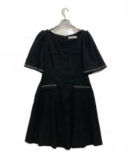 Her lip to (ハーリップトゥ) canal tweed mini dress ブラック サイズ:M 未使用品