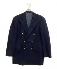POLO RALPH LAUREN (ポロ・ラルフローレン) 金釦ダブルブレストブレザー ネイビー サイズ:AB7