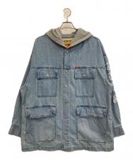 Hysteric Glamour (ヒステリックグラマー) DOPEオーバーサイズカバーオール インディゴ サイズ:FREE