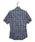 DOLCE & GABBANA (ドルチェ＆ガッバーナ) SICILIAチェックシャツ ブルー サイズ:15.5-39：5000円