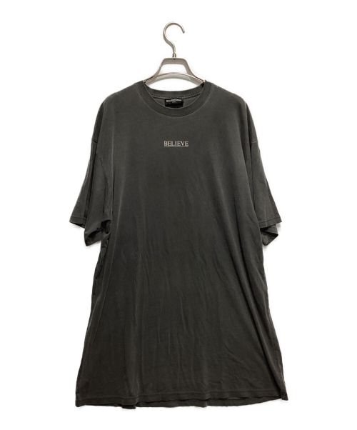 BALENCIAGA（バレンシアガ）BALENCIAGA (バレンシアガ) プリントTシャツ グレー サイズ:Mの古着・服飾アイテム