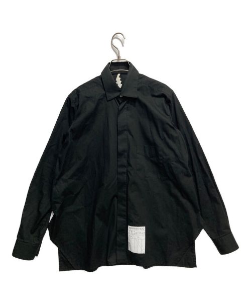 SOSHIOTSUKI（ソウシ オオツキ）SOSHIOTSUKI (ソウシ オオツキ) キモノ ブレステッド シャツ ブラック サイズ:１の古着・服飾アイテム