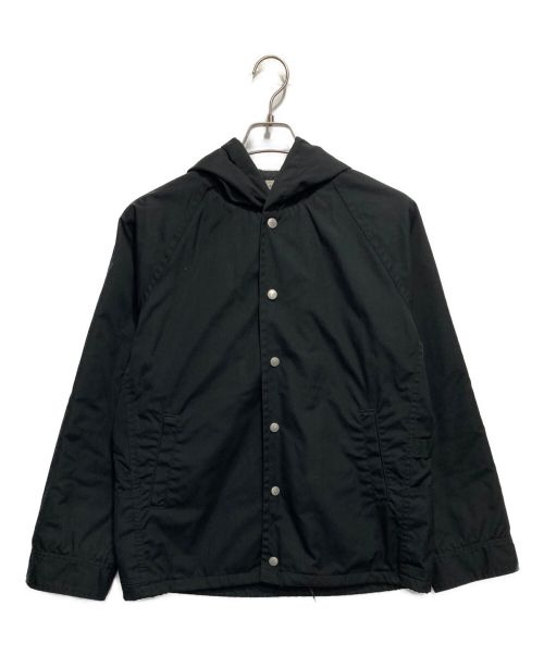 SASSAFRAS（ササフラス）SASSAFRAS (ササフラス) 中綿入りフーデットコーチジャケット ブラック サイズ:Sの古着・服飾アイテム
