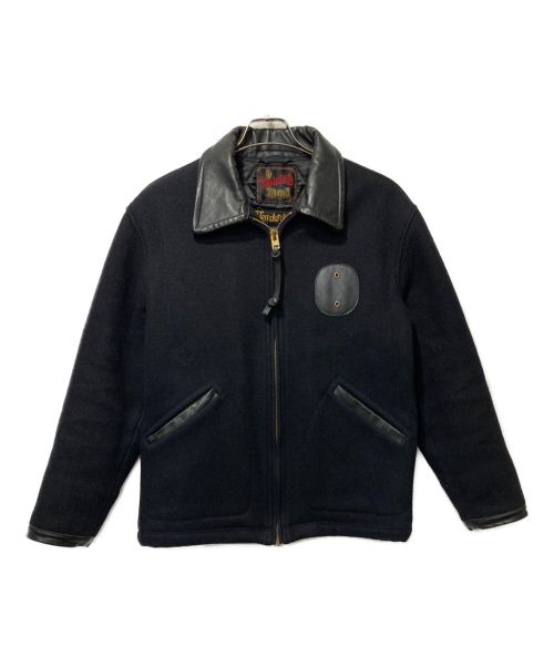 TENDERLOIN（テンダーロイン）TENDERLOIN (テンダーロイン) レザーポリスマンジャケット ブラック サイズ:Mの古着・服飾アイテム