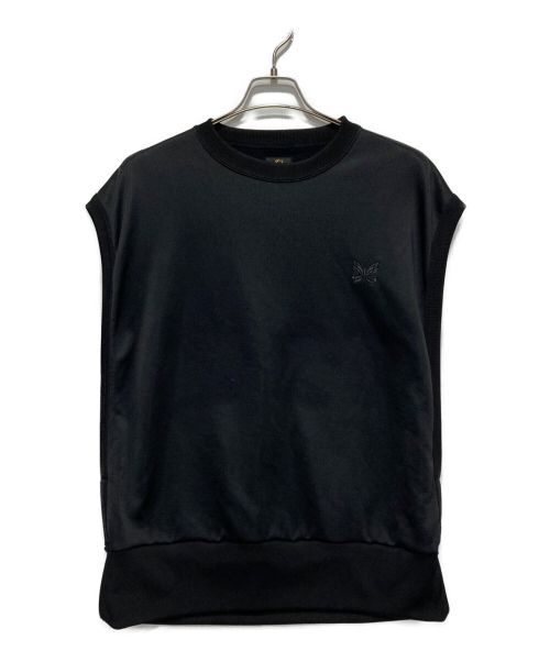 Needles（ニードルズ）Needles (ニードルズ) スリーブレス ジャージ― Tシャツ ブラック サイズ:Mの古着・服飾アイテム