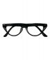 金子眼鏡 (カネコメガネ) 眼鏡 ブラック サイズ:51□19-145：9000円