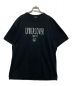 UNDERCOVER（アンダーカバー）の古着「ロゴプリントTシャツ」｜ブラック