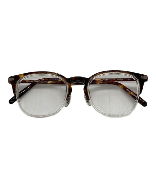 OLIVER PEOPLES（オリバーピープルズ）OLIVER PEOPLES (オリバーピープルズ) 眼鏡 ブラウン サイズ:48■21-145の古着・服飾アイテム