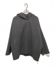 STUNNING LURE (スタニングルアー) ショートフーディーオーバーコート グレー サイズ:2