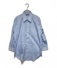 BURBERRY LONDON (バーバリーロンドン) ロゴ刺繍ブロードシャツ ブルー サイズ:不明