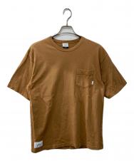 WTAPS (ダブルタップス) ポケットTシャツ ブラウン サイズ:03