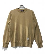 DIESEL (ディーゼル) ワンポイントスウェット ベージュ サイズ:S