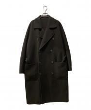 FOLL (フォル) sp160s soft rever wardrobe coat/ウールコート ブラウン サイズ:2