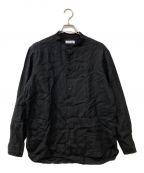 Bergfabelバーグファベル）の古着「20SS リネンシャツ」｜ブラック