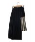 MIHARA YASUHIRO (ミハラヤスヒロ) プリーツスカート ブラック サイズ:36：14000円