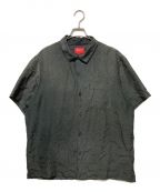 SUPREMEシュプリーム）の古着「Leopard Silk S/S Shirt」｜グリーン