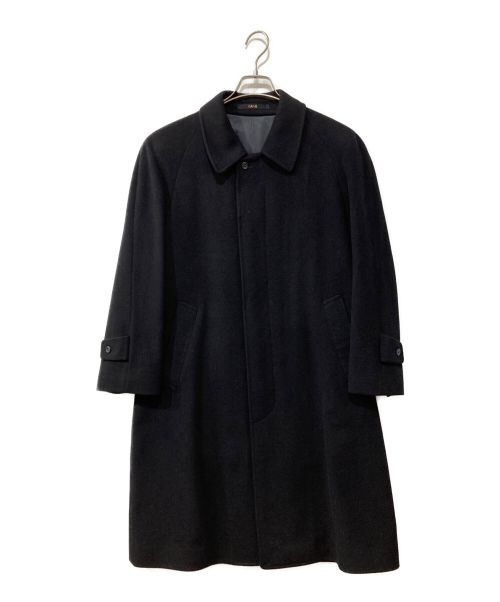 DAKS（ダックス）DAKS (ダックス) カシミヤコート ブラック サイズ:-の古着・服飾アイテム