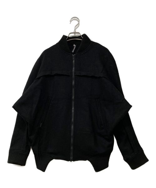 GROUND Y（グラウンドワイ）GROUND Y (グラウンドワイ) ブルゾン ブラック サイズ:Lの古着・服飾アイテム