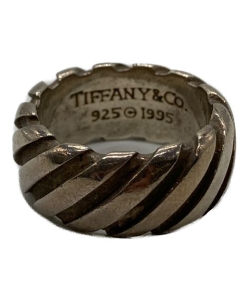 TIFFANY & Co.（ティファニー）Tiffany & Co. (ティファニー) ツイスト・トルネードリング サイズ:-の古着・服飾アイテム
