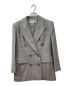 Christian Dior (クリスチャン ディオール) カシミヤ混セットアップスーツ グレー サイズ:7：12800円
