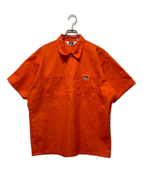 BEN DAVIS（ベンデイビス）BEN DAVIS (ベンデイビス) シャツ オレンジ サイズ:Lの古着・服飾アイテム