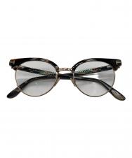 TOM FORD (トムフォード) 伊達眼鏡 ブラック×ブラウン サイズ:SIZE 49□19 145