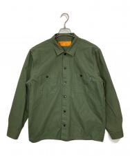 CHALLENGER (チャレンジャー) MOTOR CO. SHIRT グリーン サイズ:M