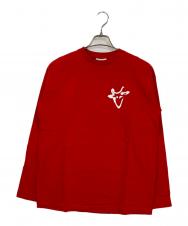 KENZO (ケンゾー) ロングスリーブTシャツ レッド サイズ:XS 未使用品