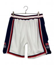 MITCHELL & NESS (ミッチェルアンドネス) バスケットパンツ ホワイト サイズ:44
