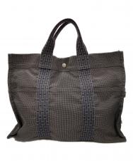HERMES (エルメス) トートバッグ グレー