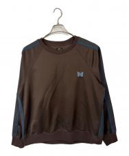 Needles (ニードルズ) 別注 トラッククルーネックシャツ ブラウン サイズ:Ｍ