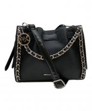 MICHAEL KORS (マイケルコース) Mina Small Chain Convertible Crossbody Bag ブラック