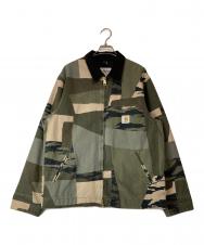 CARHARTT WIP (カーハート ワーク イン プログレス) 迷彩デトロイトジャケット グリーン サイズ:L