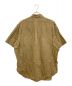 SEDAN ALL PURPOSE (セダンオールパーパス) オーバーサイズ半袖シャツ ブラウン サイズ:XL：4800円