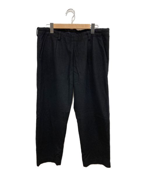 nestrobe confect（ネストローブ コンフェクト）nestrobe confect (ネストローブ コンフェクト) Wool Cashmere Easy Pants ネイビー サイズ: L(4)の古着・服飾アイテム