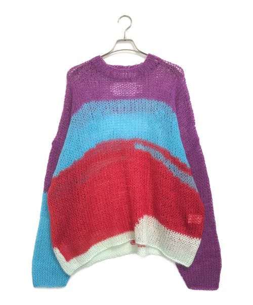 DAIRIKU（ダイリク）DAIRIKU (ダイリク) PUNKS Mohair Pullover Knit マルチカラー サイズ:Fの古着・服飾アイテム