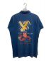 POLO RALPH LAUREN (ポロ・ラルフローレン) スカ刺繍ポロシャツ インディゴ サイズ:XL：6000円