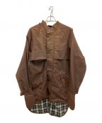 GRENFELLグレンフェル）の古着「OILED CYCLING COAT」｜ブラウン