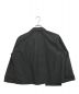 Y's (ワイズ) アシメポケットシャツ ブラック サイズ:3：9800円