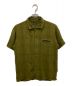 TENDERLOIN（テンダーロイン）の古着「オープンカラーシャツ」｜グリーン