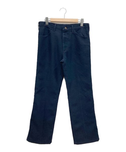 Wrangler（ラングラー）Wrangler (ラングラー) 70sランチャードレスパンツ ネイビー サイズ:86cm（W34×L32）の古着・服飾アイテム