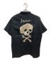 東洋エンタープライズ (トウヨウエンタープライズ) スカル刺繍オープンカラーシャツ ブラック サイズ:M：8800円