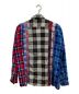 Rebuild by Needles (リビルドバイニードルス) Flannel Shirt 7 Cuts Wide Shirt マルチカラー サイズ:S：9800円