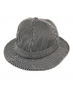 SUPREMEシュプリーム）の古着「Stripe Mesh Bell Hat」｜ネイビー