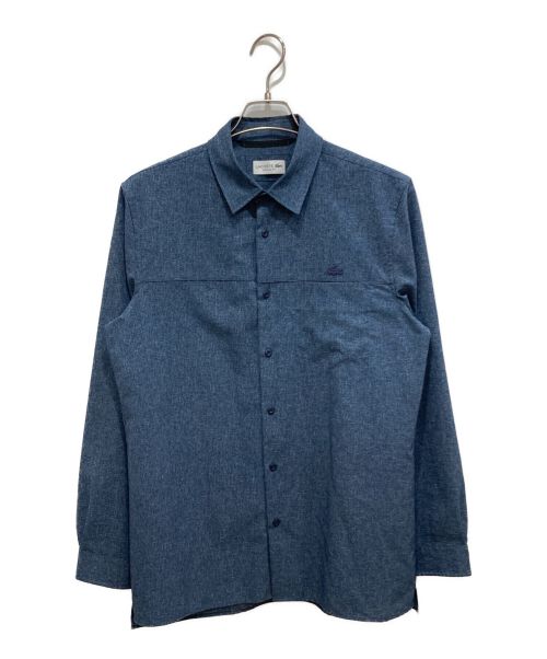 LACOSTE（ラコステ）LACOSTE (ラコステ) MOTIONソリッドボタンシャツ ネイビー サイズ:SMサイズの古着・服飾アイテム