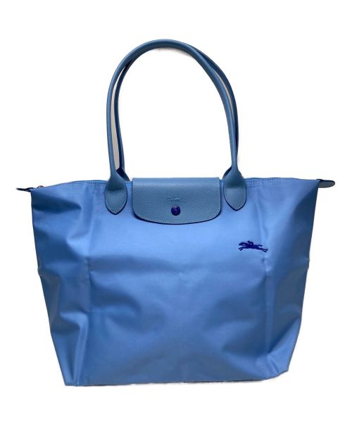 LONGCHAMP（ロンシャン）LONGCHAMP (ロンシャン) トートバッグ「L」 ブルー 未使用品の古着・服飾アイテム