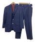 DOJIMA TAILOR（ドウジマ テーラー）の古着「3ピーススーツ」｜パープル
