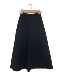 L'appartement（アパルトモン）の古着「Knit Flare Skirt」｜ブラック