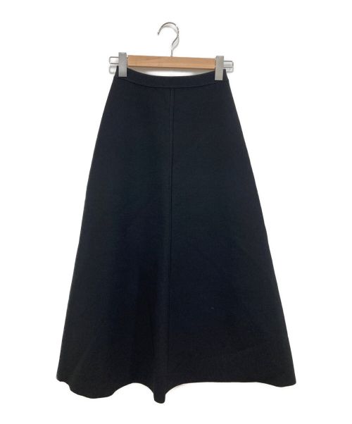 L'appartement（アパルトモン）L'Appartement (アパルトモン) Knit Flare Skirt ブラック サイズ:34の古着・服飾アイテム